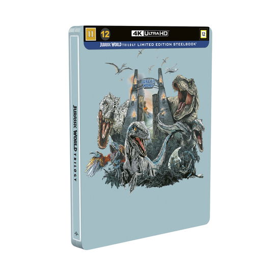 Jurassic World Trilogy (3-Disc Steelbook) - - Filmes - - 7333018034334 - 30 de junho de 2025