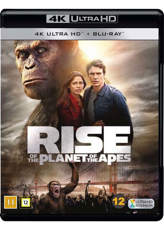 Cover for Planet Of The Apes · Rise of the Planet of the Apes (4K Ultra HD/BD) (2017)