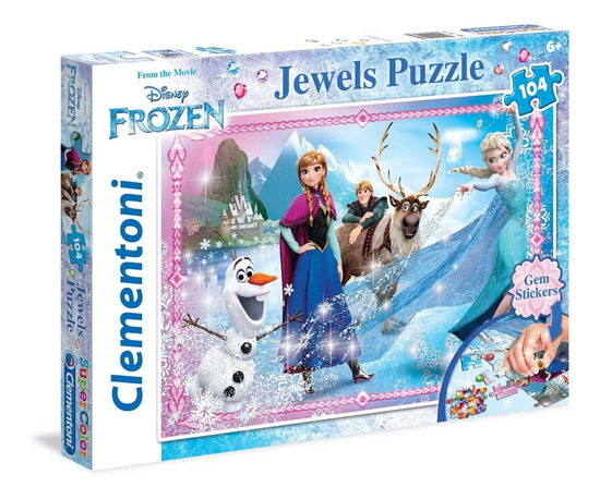 Jewels Frozen (Puz)20133.4 - Clementoni - Books -  - 8005125201334 - 