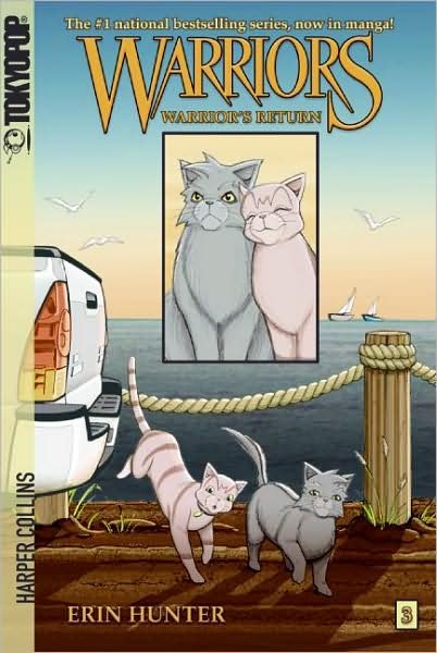 Cover for Erin Hunter · Warriors Manga: Warrior's Return - Warriors Manga (Paperback Bog) (2010)