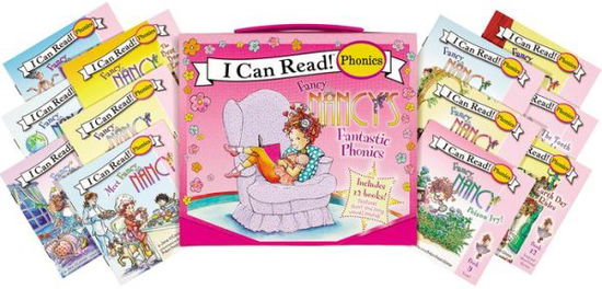 Fancy Nancy's 12-Book Fantastic Phonics Fun!: Includes 12 Mini-Books Featuring Short and Long Vowel Sounds - My First I Can Read Book - Jane O'Connor - Libros - HarperCollins Publishers Inc - 9780062086334 - 6 de mayo de 2013