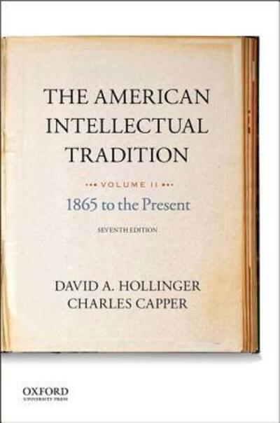 Cover for David A. Hollinger · American Intellectual Tradition, 1630-1865 (Buch) (2015)