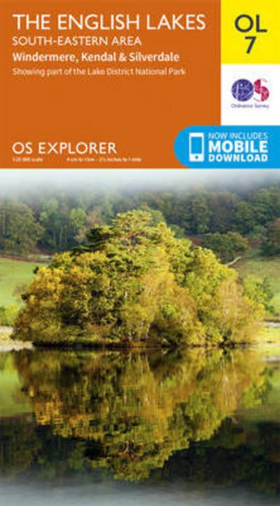 Cover for Ordnance Survey · Lakes SE - OS Explorer Map (Kort) [August 2016 edition] (2016)