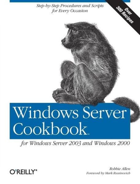 Cover for Robbie Allen · Windows Server Cookbook (Paperback Book) (2005)