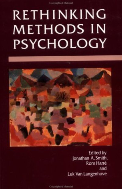 Cover for Jonathan a Smith · Rethinking Methods in Psychology (Taschenbuch) (1995)