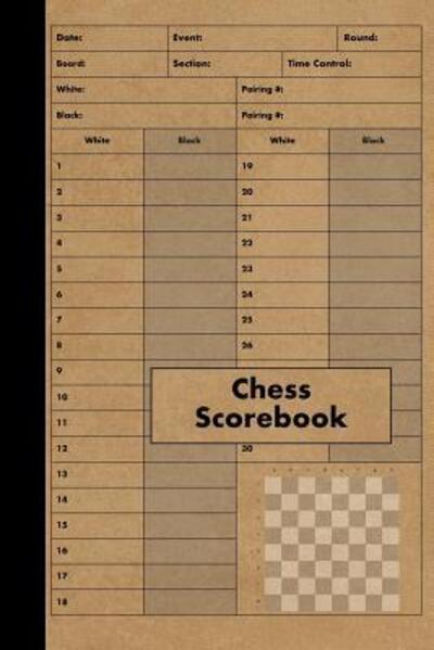 Cover for Red Tiger Press · Chess Scorebook (Taschenbuch) (2019)