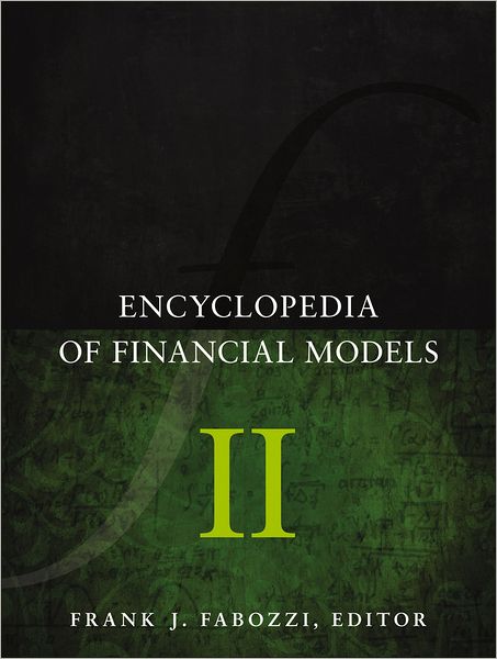 Cover for FJ Fabozzi · Encyclopedia of Financial Models V2 (Hardcover Book) (2012)