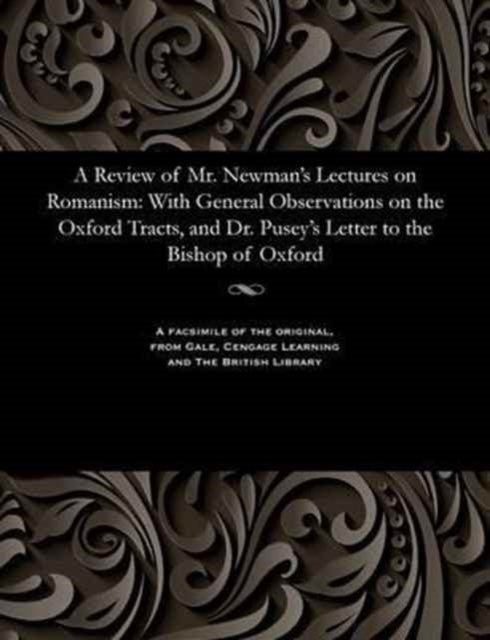 Cover for Christopher Nevile · A Review of Mr. Newman's Lectures on Romanism (Paperback Book) (1901)