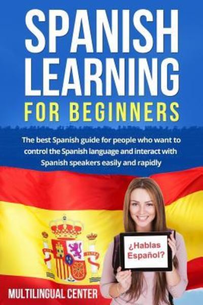 Cover for Multilingual Center · Spanish Learning For Beginners (Paperback Book) (2017)