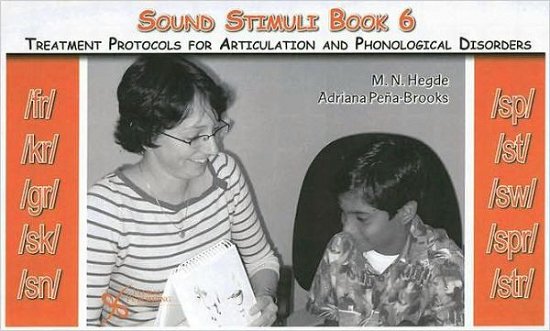 Cover for M. N. Hegde · Sound Stimuli: For Assessment and Treatment Protocols for Articulation and Phonological Disorders (Spiralbok) (2007)
