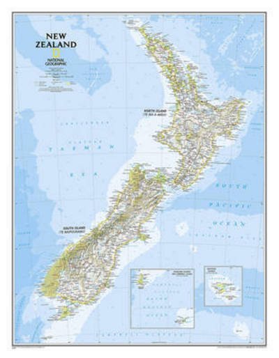 Cover for National Geographic Maps · New Zealand, Tubed (Kort) [2019th edition] (2019)