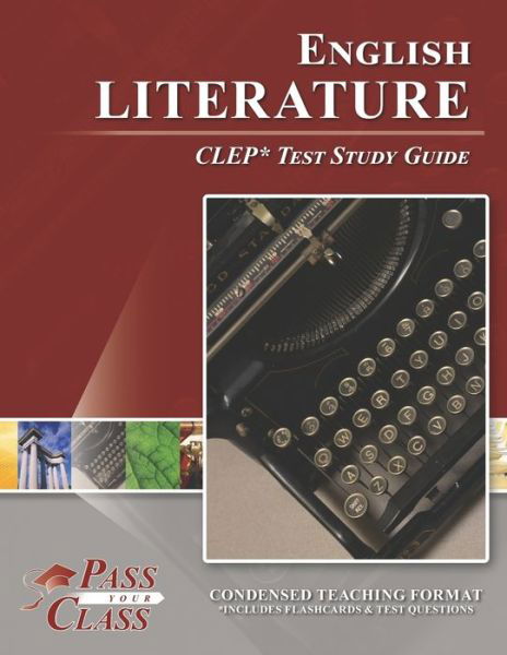 Cover for Passyourclass · English Literature CLEP Test Study Guide (Paperback Book) (2020)