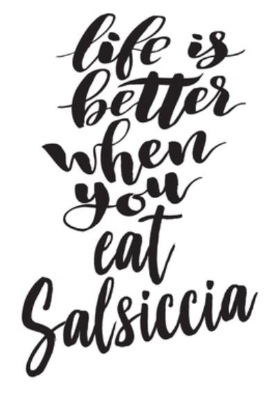 Cover for Growing Up Italian · Life Is Better When You Eat Salsiccia (Paperback Bog) (2019)