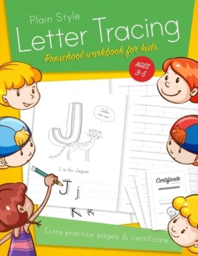 Cover for Tim Bird · Letter Tracing Preschool workbook for kids ages 3-5 (Taschenbuch) (2019)