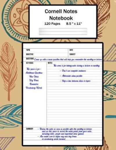 Cover for Cricket Creek Creatives · Cornell Notes Notebook (Paperback Book) (2018)