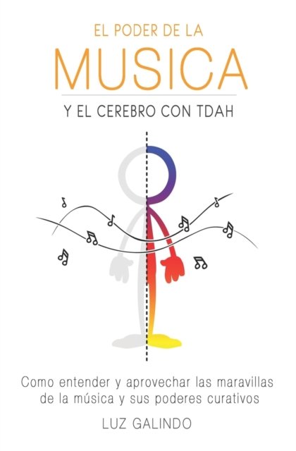 Cover for Luz Galindo · El Poder de la Musica y el Cerebro con TDAH: Como entender y aprovechar las maravillas de la musica y sus poderes curativos - Controlando El Tdah (Pocketbok) (2021)