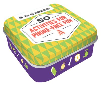 On-the-Go Amusements: 50 Activities for Phone-Free Fun - Chronicle Books - Książki - Chronicle Books - 9781797228334 - 11 kwietnia 2024