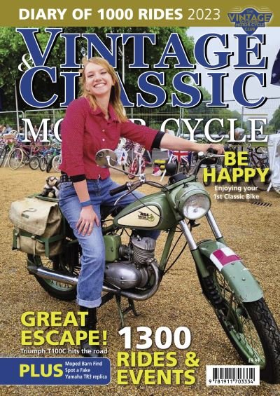 Cover for Peter Henshaw · Vintage &amp; Classic Motorcycle: Diary of 1000 Rides 2023 (Paperback Book) (2023)