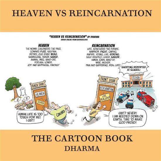 Cover for Dharma · Heaven Vs Reincarnation: The Cartoon Book (Paperback Bog) (2019)