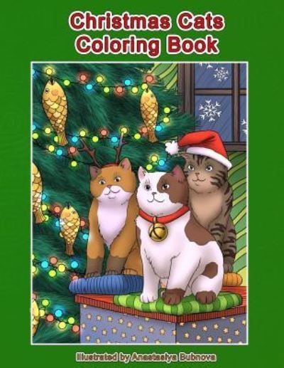 Cover for Mindful Coloring Books · Christmas Cats Coloring Book (Paperback Book) (2017)