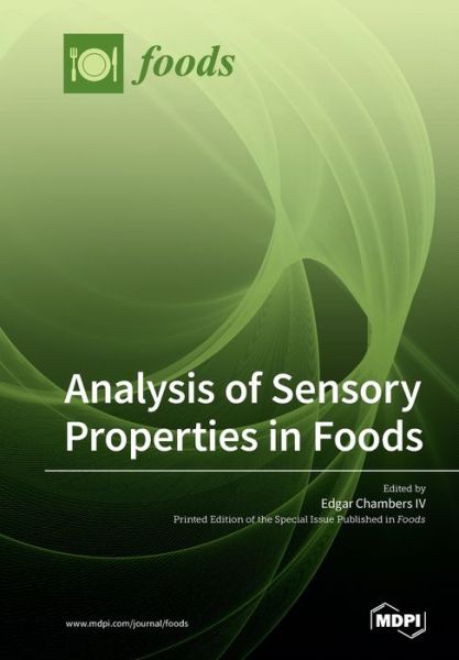 Cover for Analysis of Sensory Properties in Foods (Paperback Book) (2019)