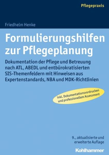 Cover for Henke · Formulierungshilfen zur Pflegepla (Buch) (2017)