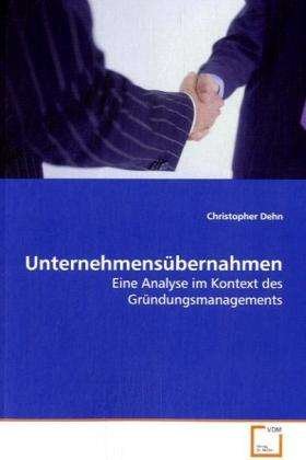 Cover for Dehn · Unternehmensübernahmen (Bog)