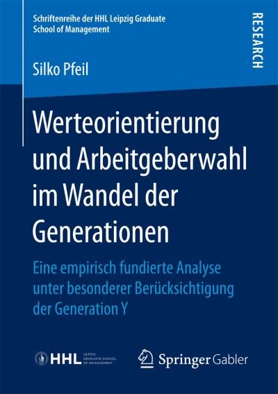 Cover for Pfeil · Werteorientierung und Arbeitgeber (Bok) (2016)