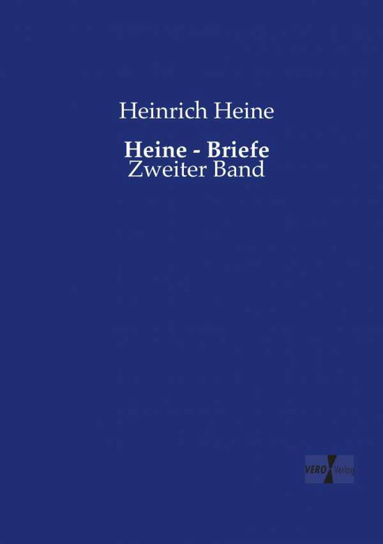 Cover for Heine · Heine - Briefe (Buch) (2019)