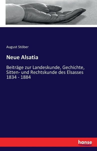 Cover for Stöber · Neue Alsatia (Book) (2016)