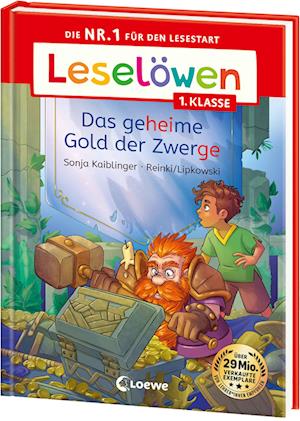 Cover for Sonja Kaiblinger · Leselöwen 1. Klasse - Das geheime Gold der Zwerge (Buch) (2024)