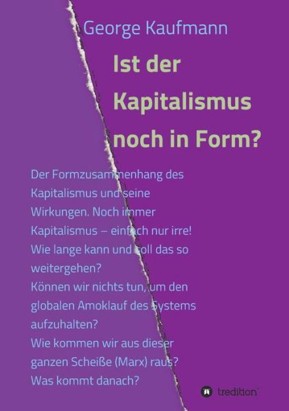 Cover for Kaufmann · Ist der Kapitalismus noch in F (Book) (2017)