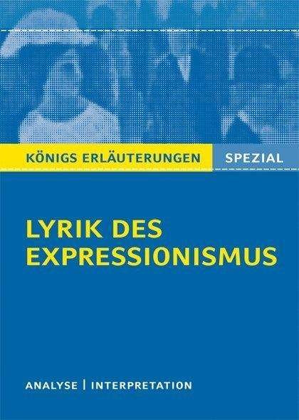 Cover for Gudrun Blecken · Königs Erl.Spezial. Lyrik.Expressionism (Book)