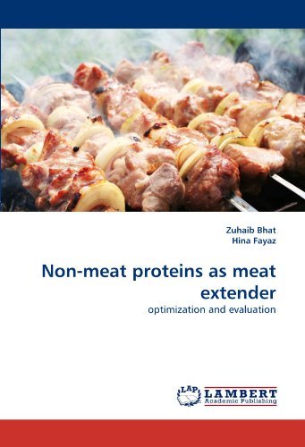 Cover for Hina Fayaz · Non-meat Proteins As Meat Extender: Optimization and Evaluation (Paperback Bog) (2011)