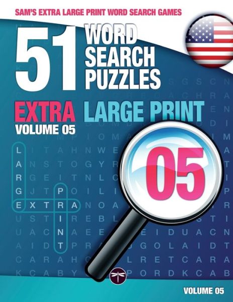 Cover for Sam Mark · Sam's Extra Large-Print Word Search Games (Paperback Book) (2018)