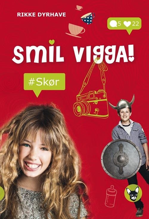 Cover for Rikke Dyrhave · Dingo. Mini-roman: Smil, Vigga! #Skør (Sewn Spine Book) [1. Painos] (2016)
