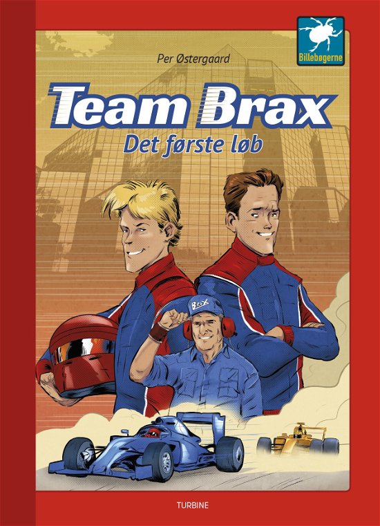 Cover for Per Østergaard · Billebøgerne: Team Brax - Det første løb (Hardcover Book) [1st edition] (2018)