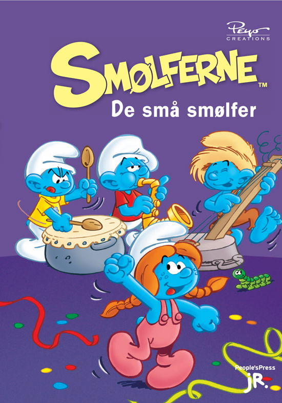 De små smølfer - Peyo - Libros - People's Press jR - 9788771085334 - 10 de noviembre de 2011