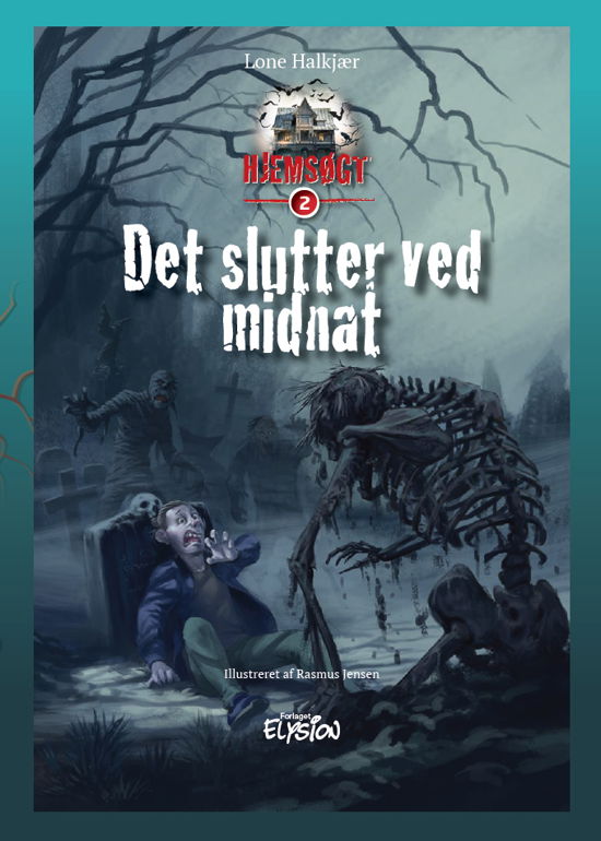 Cover for Lone Halkjær · Hjemsøgt: Det slutter ved midnat (Hardcover Book) [1st edition] (2019)