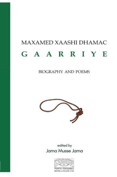 Cover for Jama Musse Jama · Maxamed Xaashi Dhamac Gaarriye (Paperback Book) (2012)