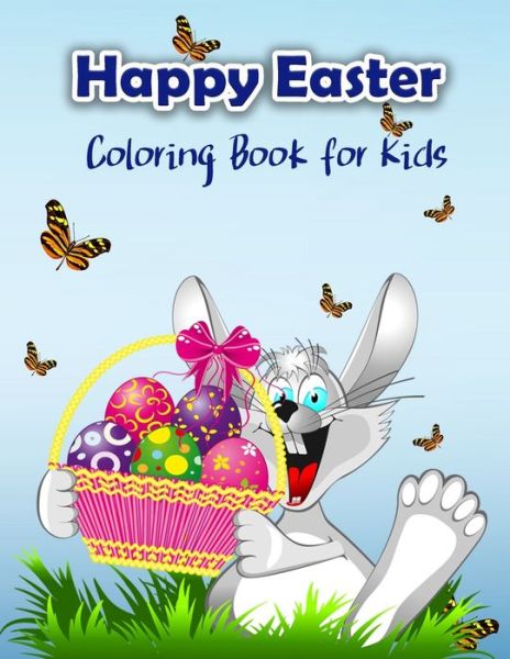 Cover for Schulz S · Happy Easter Coloring Book for Kids (Paperback Book) (2022)