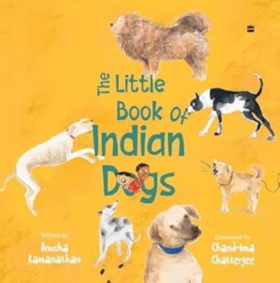 Cover for Anusha Ramanathan · The Little Book Of Indian Dogs (Hardcover bog) (2025)