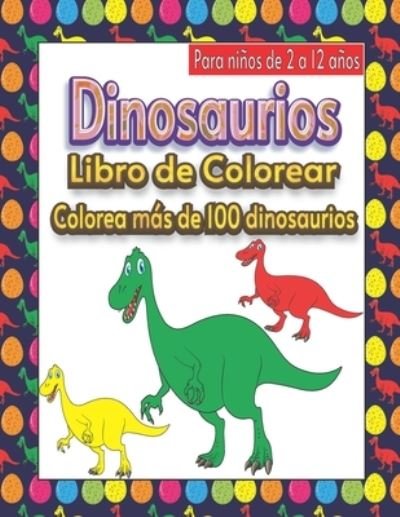 Cover for Memo Check · Dinosaurios Libro de Colorear para ninos de 2 a 12 anos (Paperback Book) (2020)