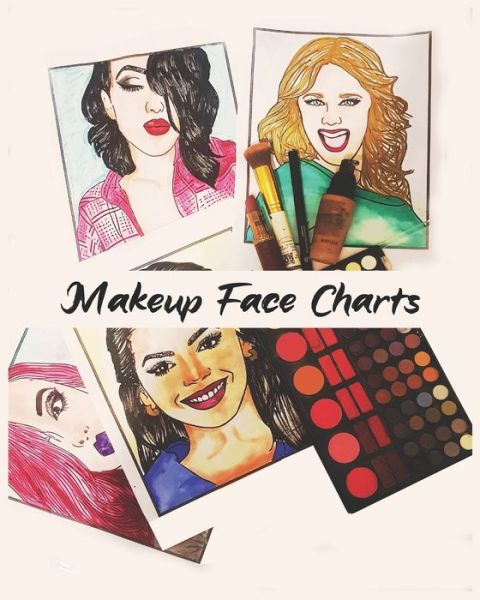 Cover for Glamorous Books · Makeup Face Charts (Paperback Book) (2020)