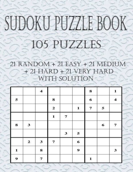 Cover for Gaming Book Edition · Sudoku Puzzle book 105 puzzles (Pocketbok) (2020)