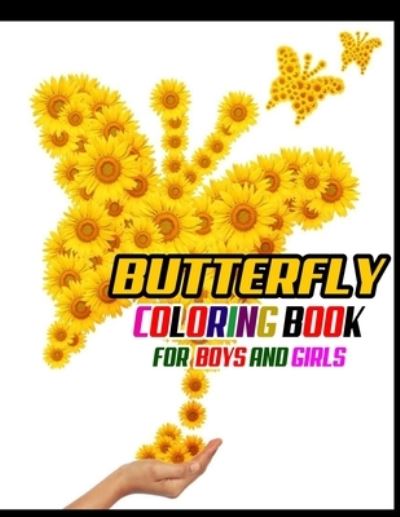 Cover for Mosaruf Reza · Butterfly Coloring Book For Boys and Girls (Paperback Book) (2020)