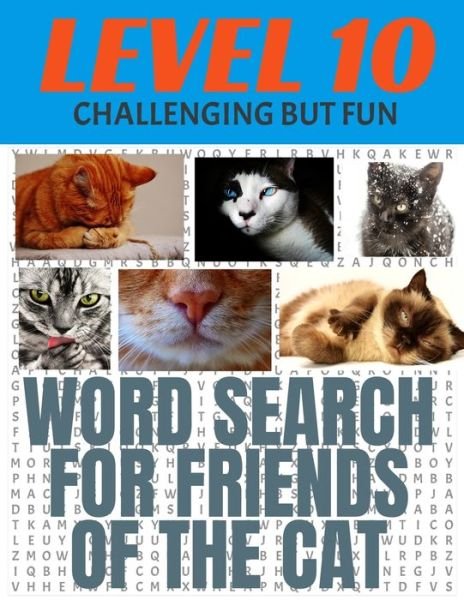 Cover for Furree Palz Press · Word Search for Friends of the Cat (Paperback Bog) (2020)