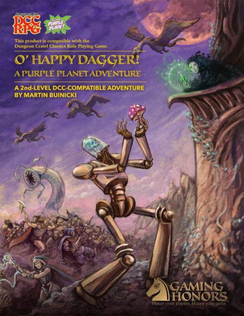 Cover for Martin Buinicki · O' Happy Dagger!: A 2nd-Level Purple Planet RPG Adventure (Paperback Book) (2024)