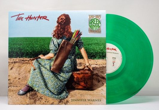 Cover for Jennifer Warnes · The Hunter (Limited Edition 180g Green Vinyl) (LP) (2023)