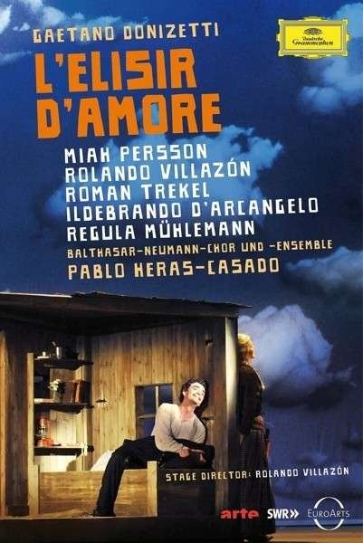 Cover for Donizetti / Villazon / D'arcangelo / Heras-casado · L'elisir D'amore (DVD) (2014)